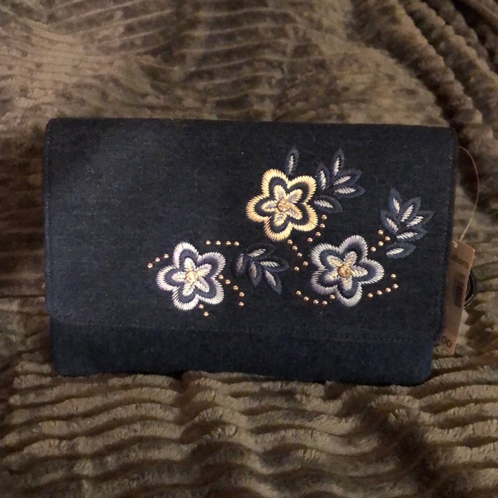 BNWT Blue Jean purse